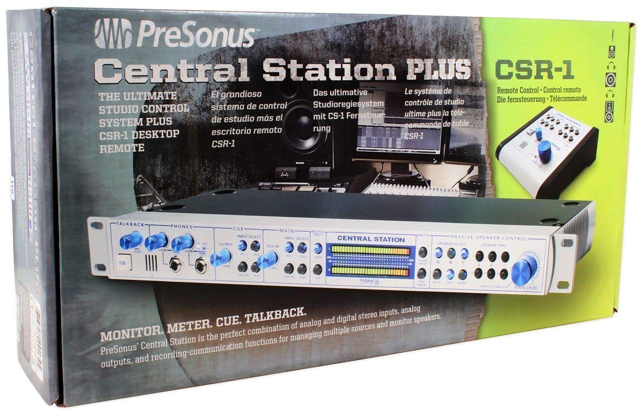 PreSonus Central Station Plus: Studio Control Center with Remote Control - Image 7