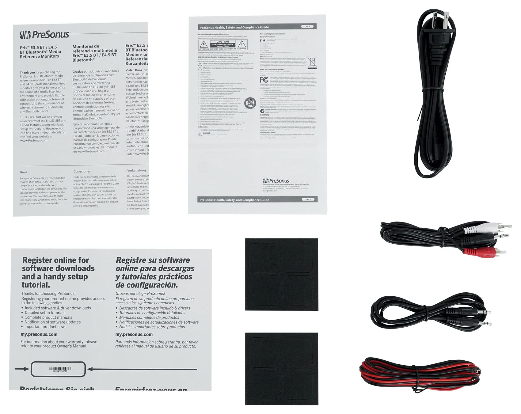 PreSonus Eris E3.5 BT-3.5" Near Field Studio Monitors with Bluetooth - Image 5