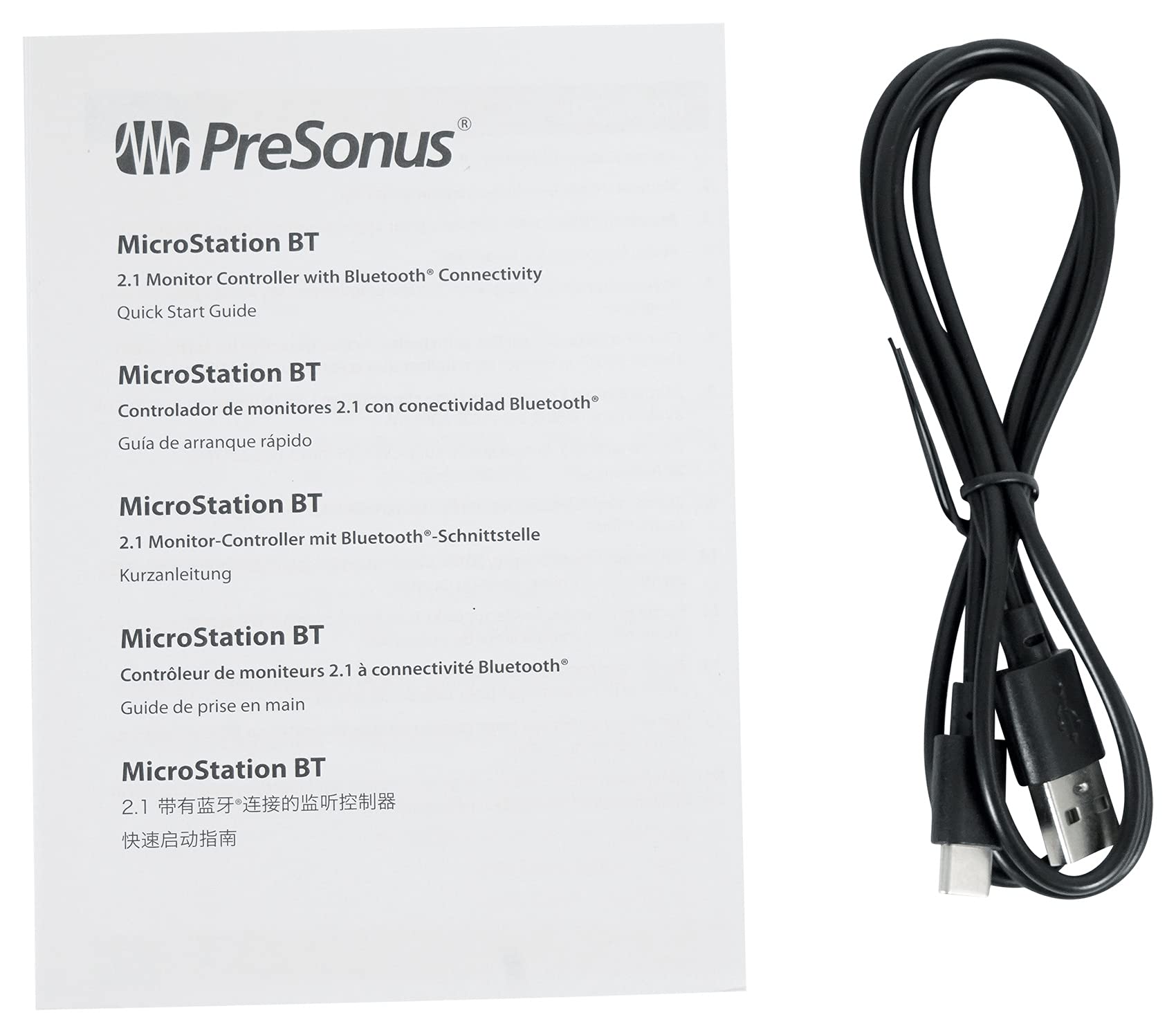 PreSonus MicroStation BT 2.1 Monitor Controller with Bluetooth Connectivity - Image 6