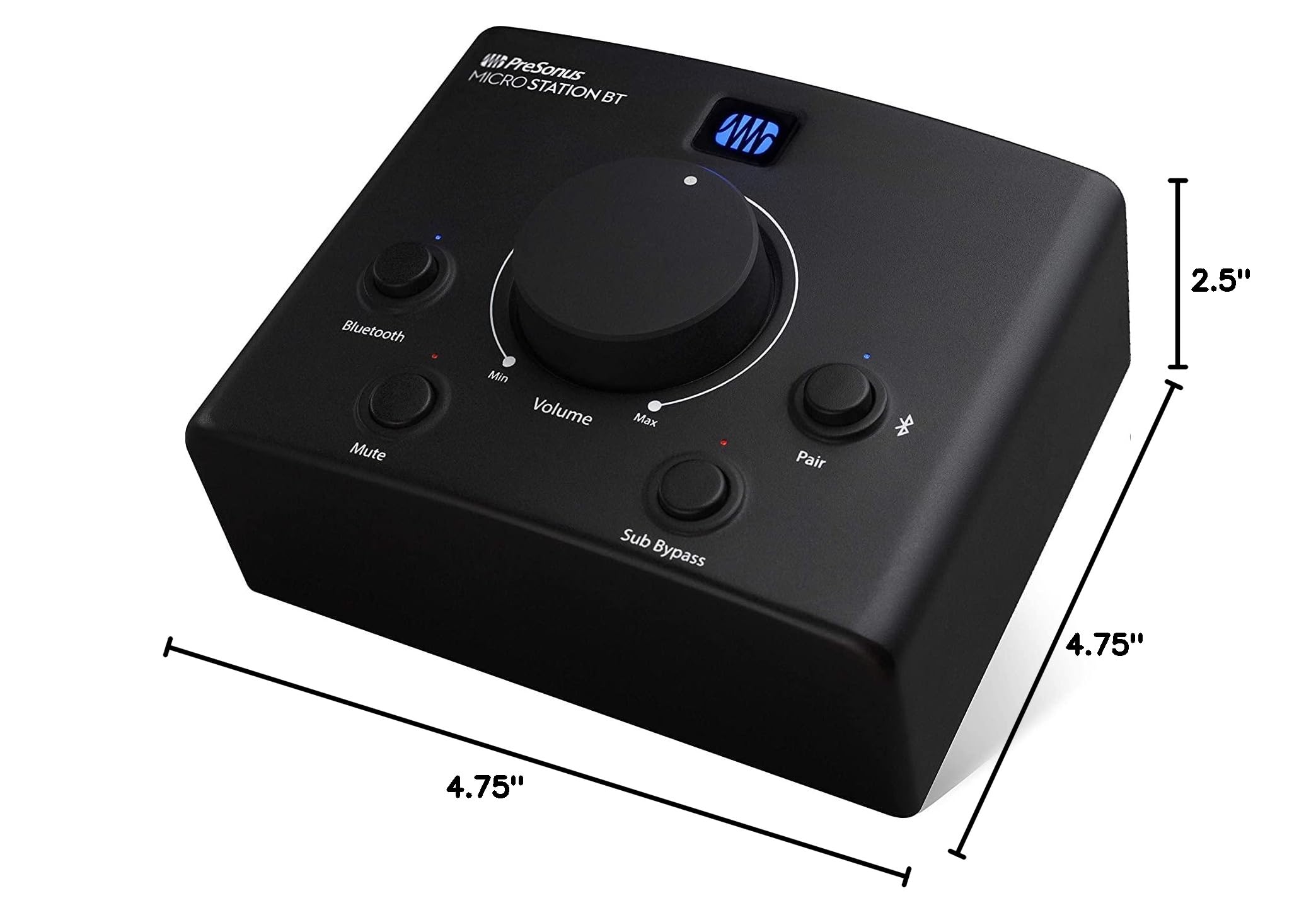 PreSonus MicroStation BT 2.1 Monitor Controller with Bluetooth Connectivity - Image 8